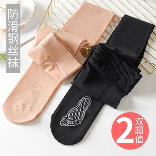 春秋款钢丝袜光腿神器肉色打底袜