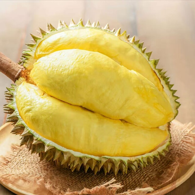 进口老树金枕榴莲鲜果带壳当季新鲜水果老人孩子营养水果顺丰直达