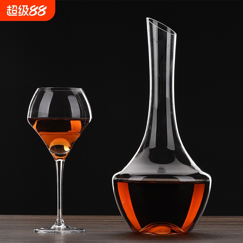 一件代发水晶玻璃红酒醒酒器葡萄酒倒酒器家用酒壶欧式个性分酒器