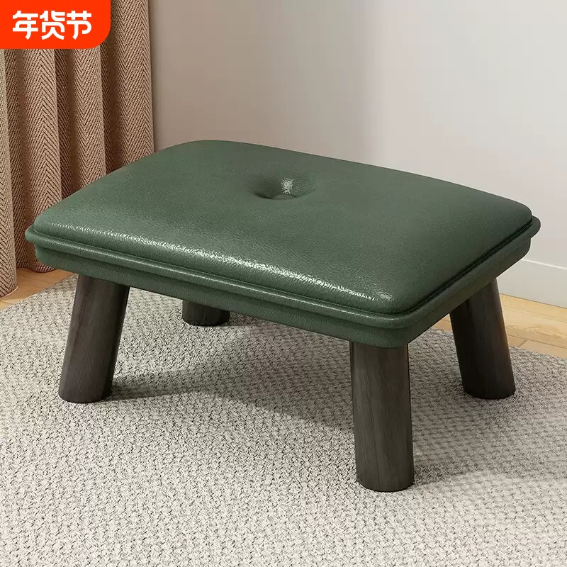 小凳子小矮凳家用客厅板凳结实耐用茶几凳沙发脚凳坐墩软包换鞋凳