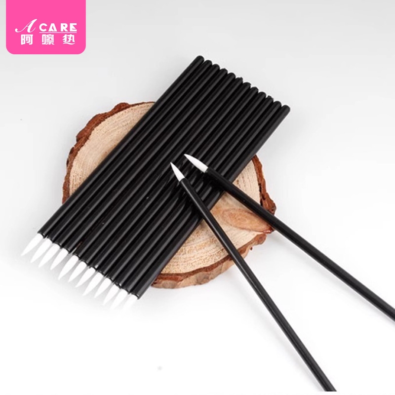 眼线刷AD1sn0-便携涂睫毛画眼线化妆刷小号刷子勾线笔斜扁平刷