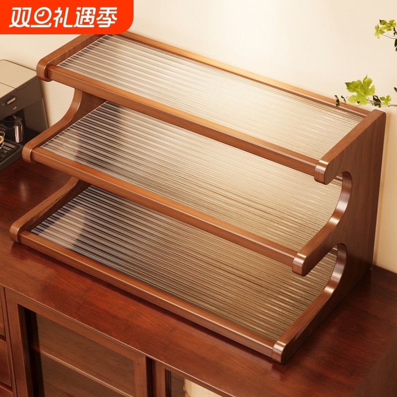 优彩仕桌面置物架开放式储物架