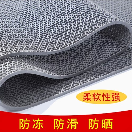 防滑地垫厨房厕所防滑垫浴室户外商用塑料PVC镂空防水垫地毯门垫