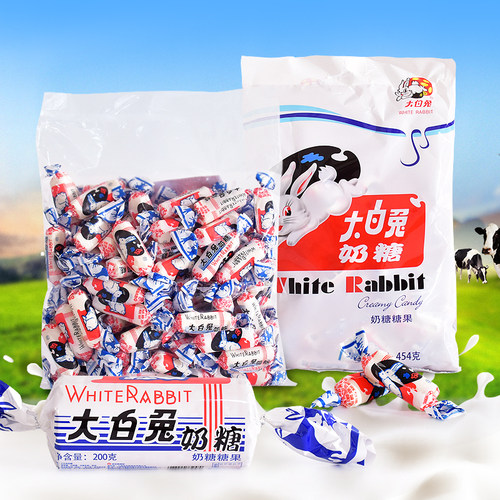 大白兔奶糖儿时味道454g