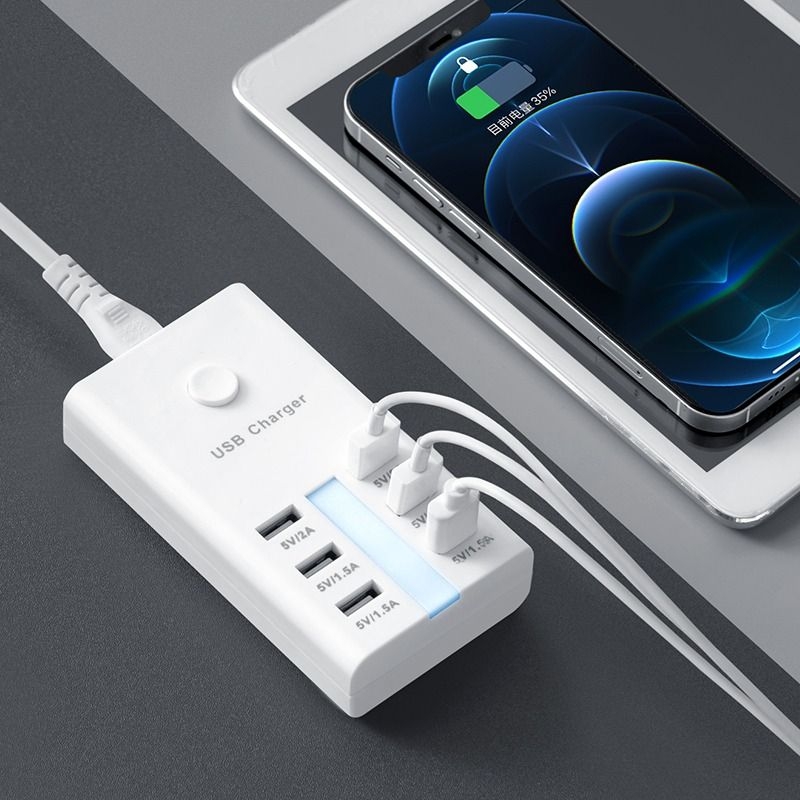 高速多孔充电器插座带线