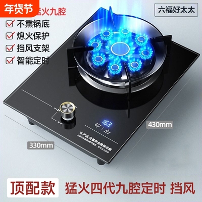 半球台嵌两用单灶天然气液化气