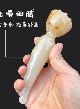莲蓬头拨筋棒按摩器眼部脸部刮痧面部美容工具全身疏通经络刷点穴