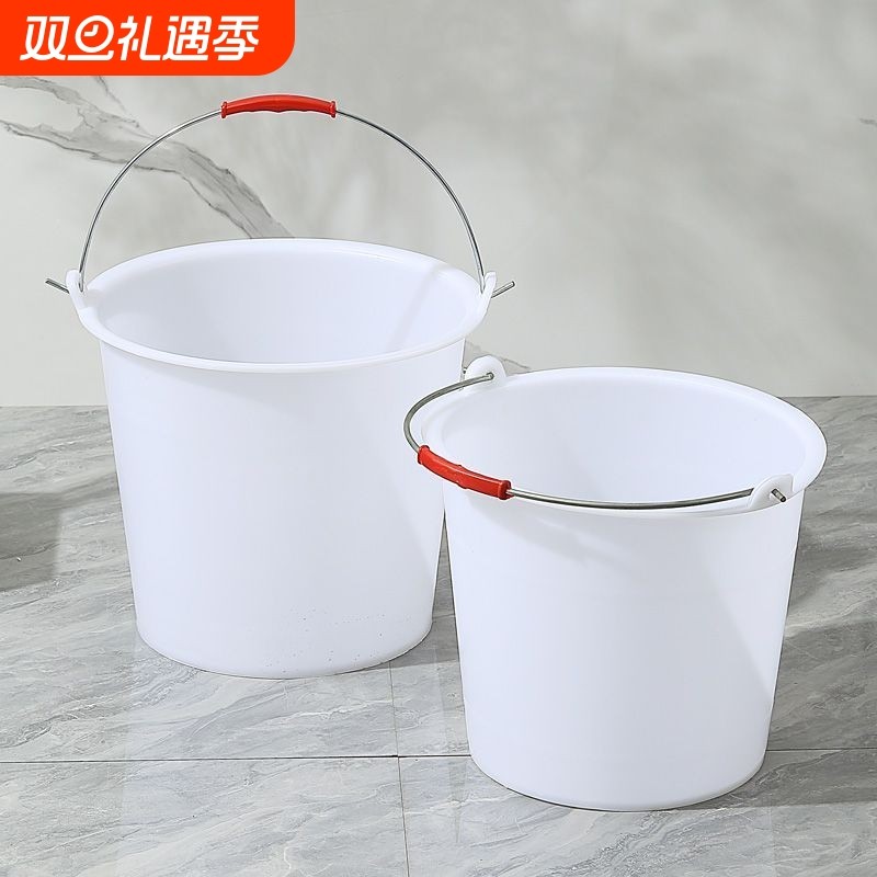 摔不烂手提水桶家用加厚水桶种花塑料桶农用粪桶熟胶牛筋桶防晒桶