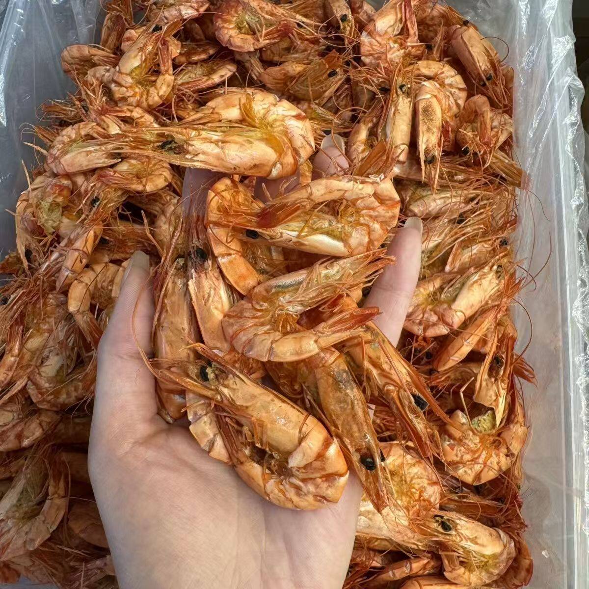烤虾干小号九节虾肉仁熟酥海鲜味开袋即零食品休闲小吃营养健康