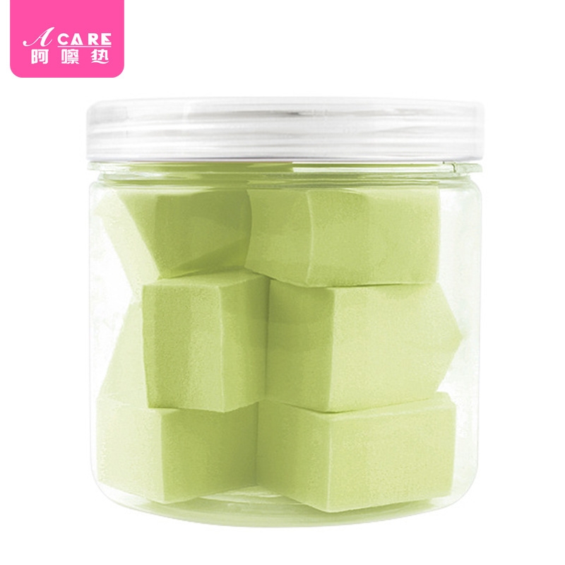 粉扑CC1sl001-房型海绵五角形果冻美妆蛋干湿两用粉底液上妆服帖