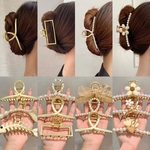 网红2022年新款抓夹大号鲨鱼夹发夹女夏季后脑勺发卡头发夹子头饰