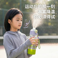 Good Classmate Sports spray Water Cup, special summer large-capacity water bottle for boys, girls, children and primary school students thumbnail 7