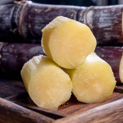 正宗广西黑皮甘蔗新鲜孕妇中段批发脆甜水果当季甜杆整箱青皮黄皮