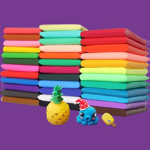 楚楚熊超轻粘土大包划算无毒安全