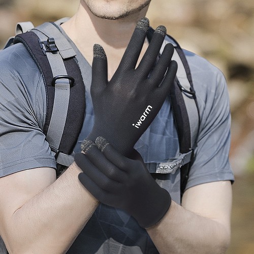 夏季冰丝透气防晒手套情侣