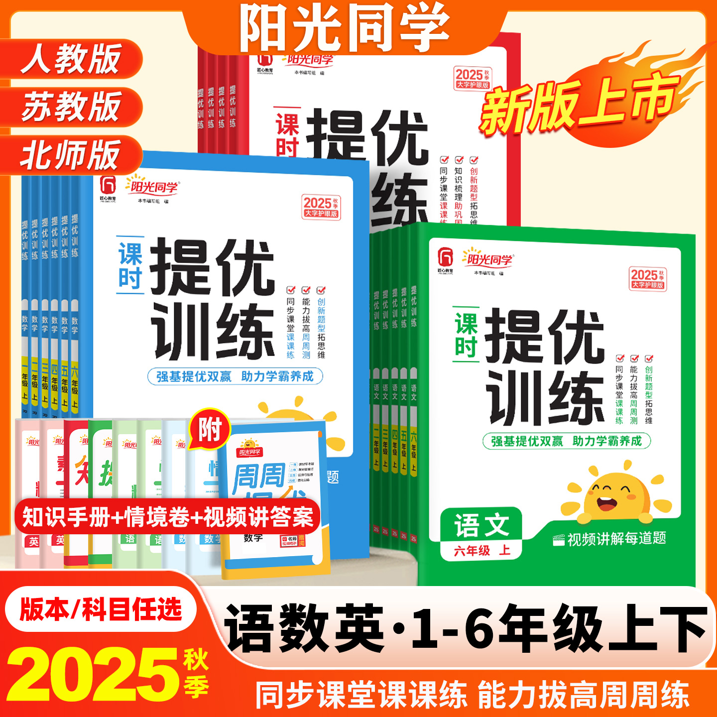 25秋新版】阳光同学课时提优训练
