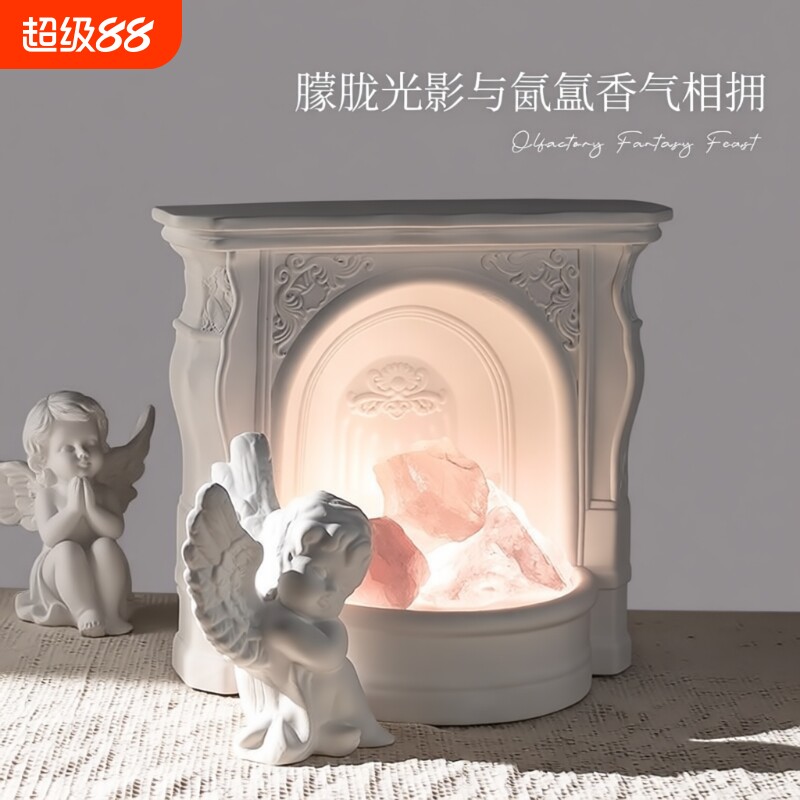 天使晶石壁炉香薰礼盒