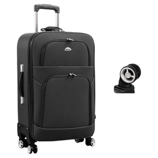 22寸牛津布行李箱男大容量密码箱拉杆箱女皮箱28寸耐用帆布旅行箱