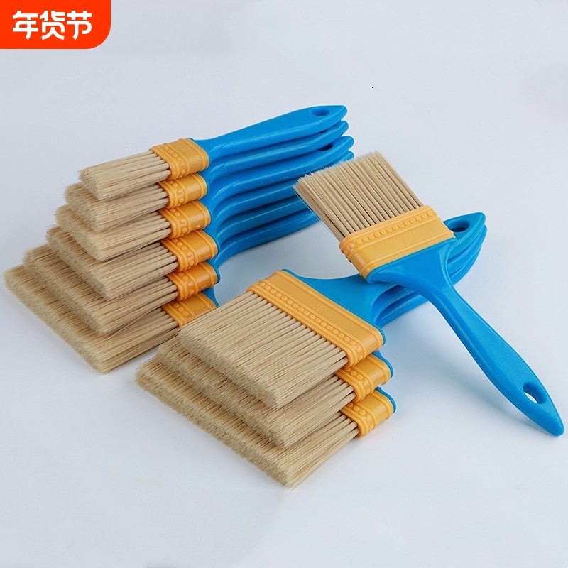 尼龙毛刷油漆刷涂料工业用烧烤刷清洁刷除尘刷油画刷植毛刷棕毛,五金/工具,羊毛刷,淘宝优惠券,粉丝福利购,淘宝优惠卷