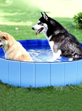 宠物狗狗洗澡盆可折叠大型犬金毛游泳池洗澡桶猫咪浴盆宝宝泡澡盆