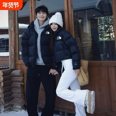 户外保暖外套白鸭经典情侣700潮牌款立领羽绒服外套白鸭绒防水