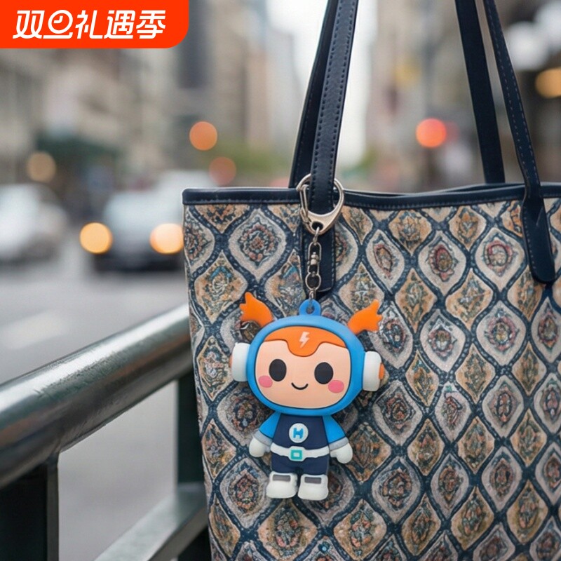 正品包包挂件PVC钥匙扣软胶挂件3d立体平面滴胶公仔挂饰动漫挂件