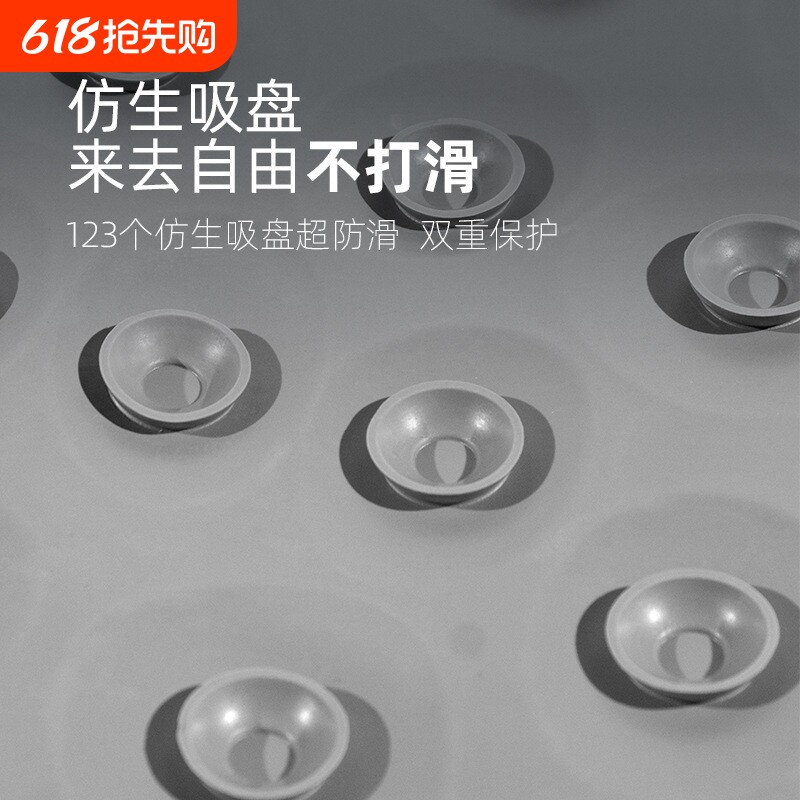 跨境热销大鹅卵石橡胶洗澡防滑浴室地垫吸盘按摩踏脚垫卫浴用品