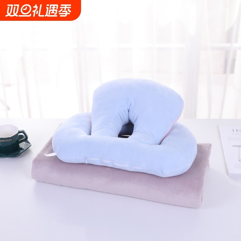 镂空午睡趴枕 小学生教室趴着睡午休冰丝枕头柔软睡觉舒适午睡枕