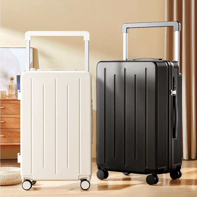 行李箱女2025新款小行20寸登机箱大容量宽拉杆密码箱多功能旅行