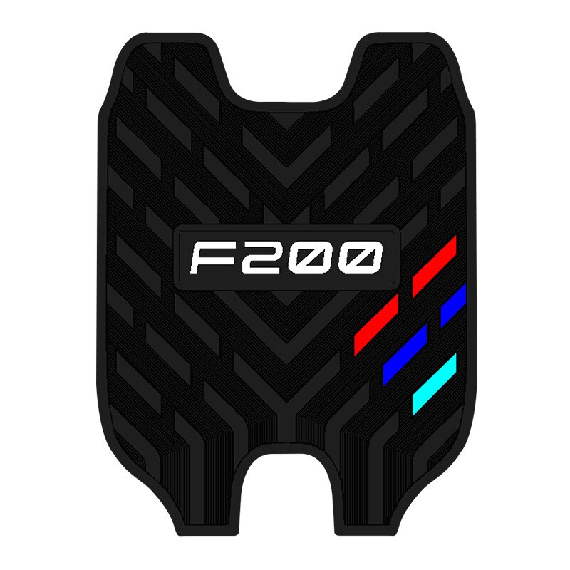 适用于小牛F200电动车橡胶脚垫f200踏板车改装防水防滑踏板踩