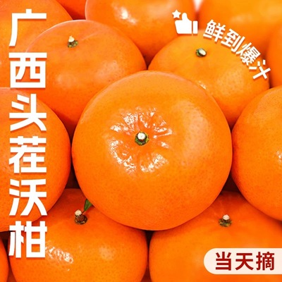 新鲜沃柑正宗武鸣广西花皮沃柑当季水果薄皮橘子蜜桔整箱桔子批发