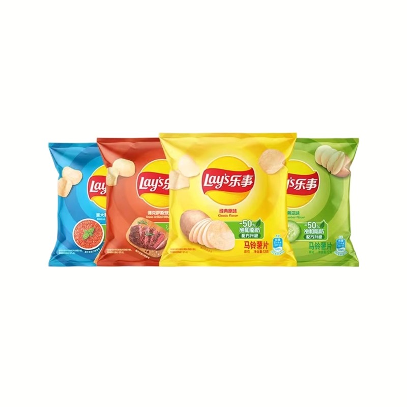 乐事薯片小包12g*4包/9包/18包/32包/48包