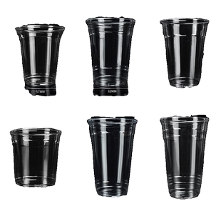 咖啡一次性pet冷饮杯98口径柠檬茶杯500ml胖胖嘟嘟奶茶杯带盖商用