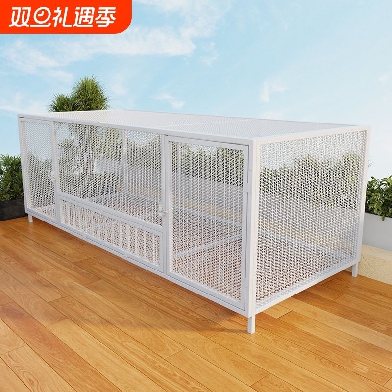 狗笼子大型犬中型犬狗笼带厕所家用室内外金毛拉布拉多笼宠物用品