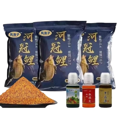 爆款河冠鲤鲤鱼饵料厂家配方
