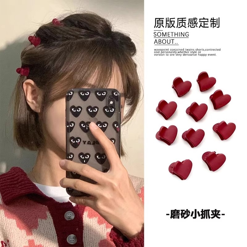 适合短发的头饰过渡期神器专用小发夹侧边抓夹编发短烫发发卡发饰