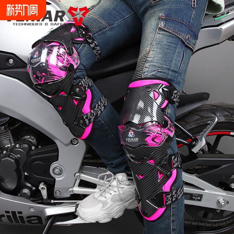 跨境摩托车护膝护肘四季防摔挡风男女机车女骑护膝护腿骑行装备