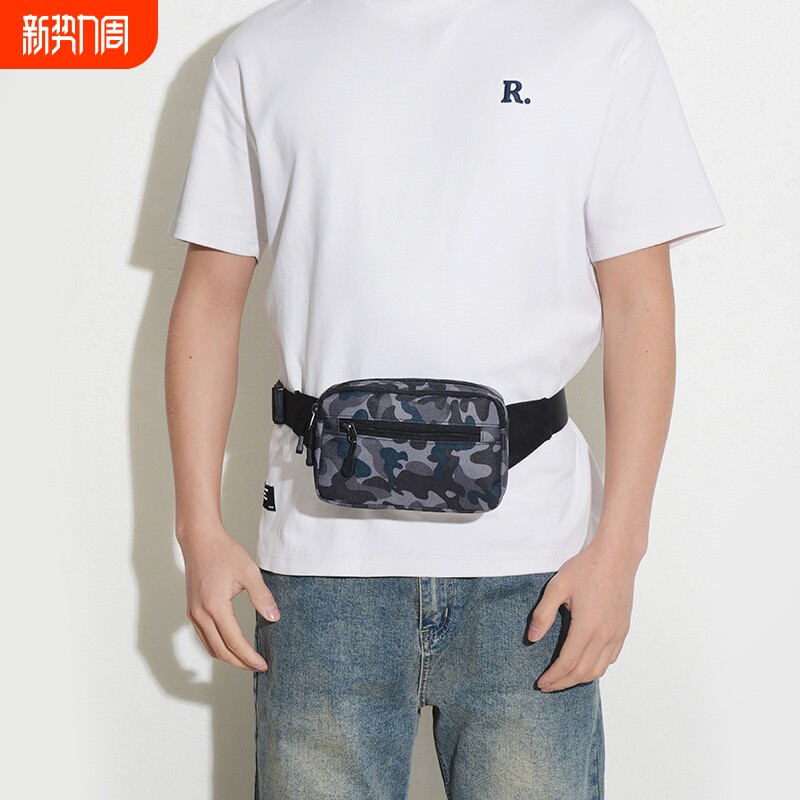 【工厂直销】牛津布多层户外防水跑步运动手机腰包男款干活用耐磨