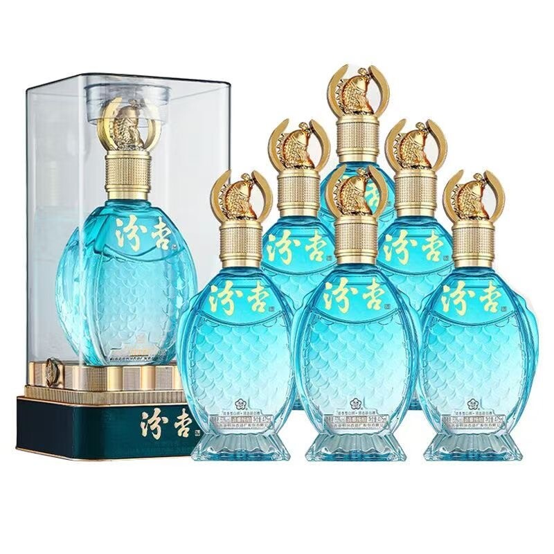 汾杏清雅纯酿53度清香型白酒475ml*6瓶整箱商务宴请送礼