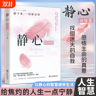 抖音同款 心理医生摆脱焦虑抑郁情绪 官方正版 智慧做自己 心灵修养书籍 静心
