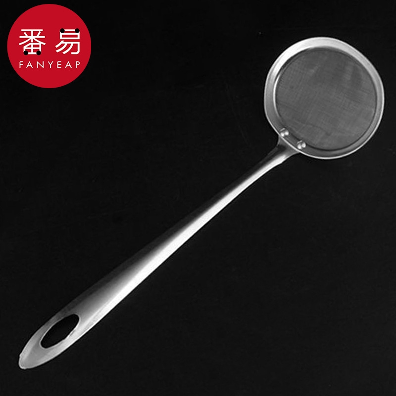 滤油勺AA1sn0-漏勺豆浆果汁辅食面粉过滤网筛浮沫家用去隔油