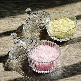 天然消磁白水晶碎石原石标本宝石摆件手链消磁石净化水晶碗消磁碗