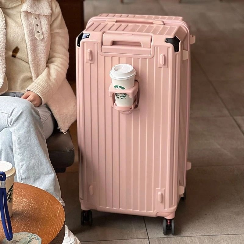 新款行李箱大容量五轮拉杆箱刹车减震万向轮耐用旅行箱学生密码箱