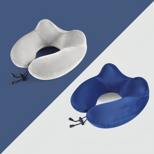 旅行充气u型枕便携收纳