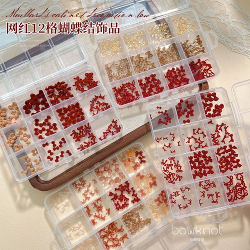 超吸睛氛围感12格蝴蝶结精致百搭