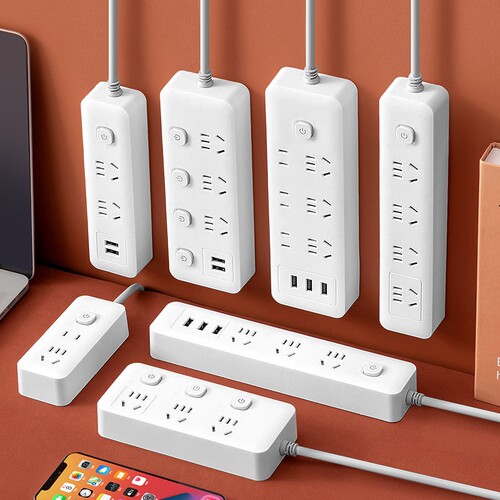 家用插排插座新国标3C安全带USB
