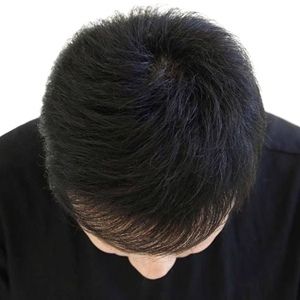 男士假发款短发透气全真自然毛寸中老年全头真发发丝寸头隐形轻薄