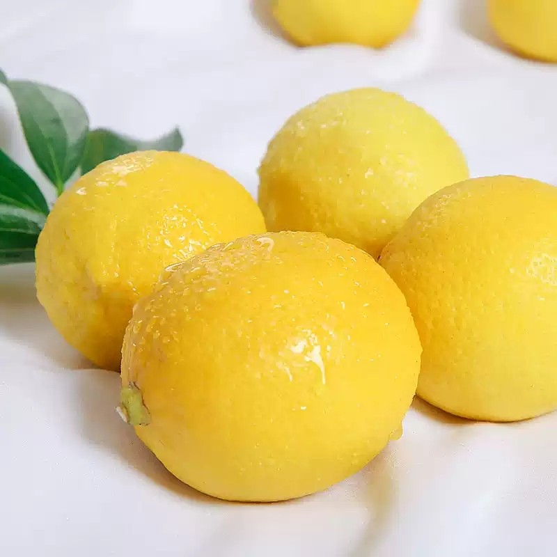 新鲜爆汁黄柠檬整箱单果80g+当季新鲜水果皮薄多汁产地精选直发