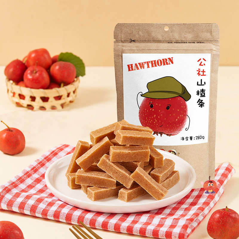 沂蒙公社山楂条山楂制品山东特产新鲜蜜饯休闲零食280g