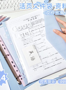 【高颜值】A4活页文件袋